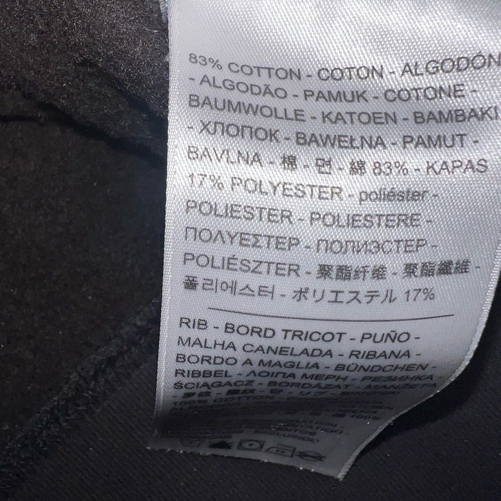 Levi’s Solid Black With Silver Sequins Logo Hoodi… - image 7